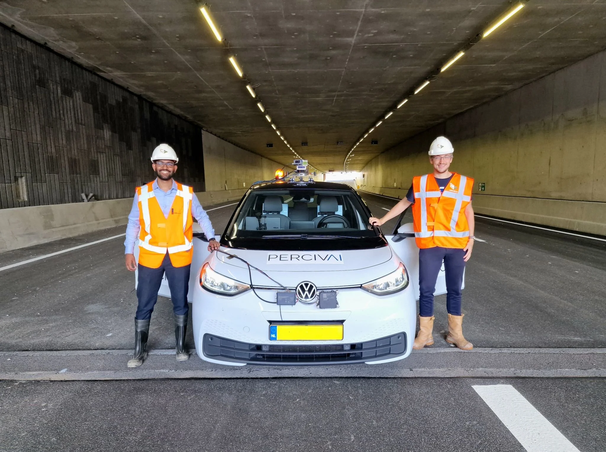 Perciv AI selected by the Dutch Road Authority to map tunnels for safety 