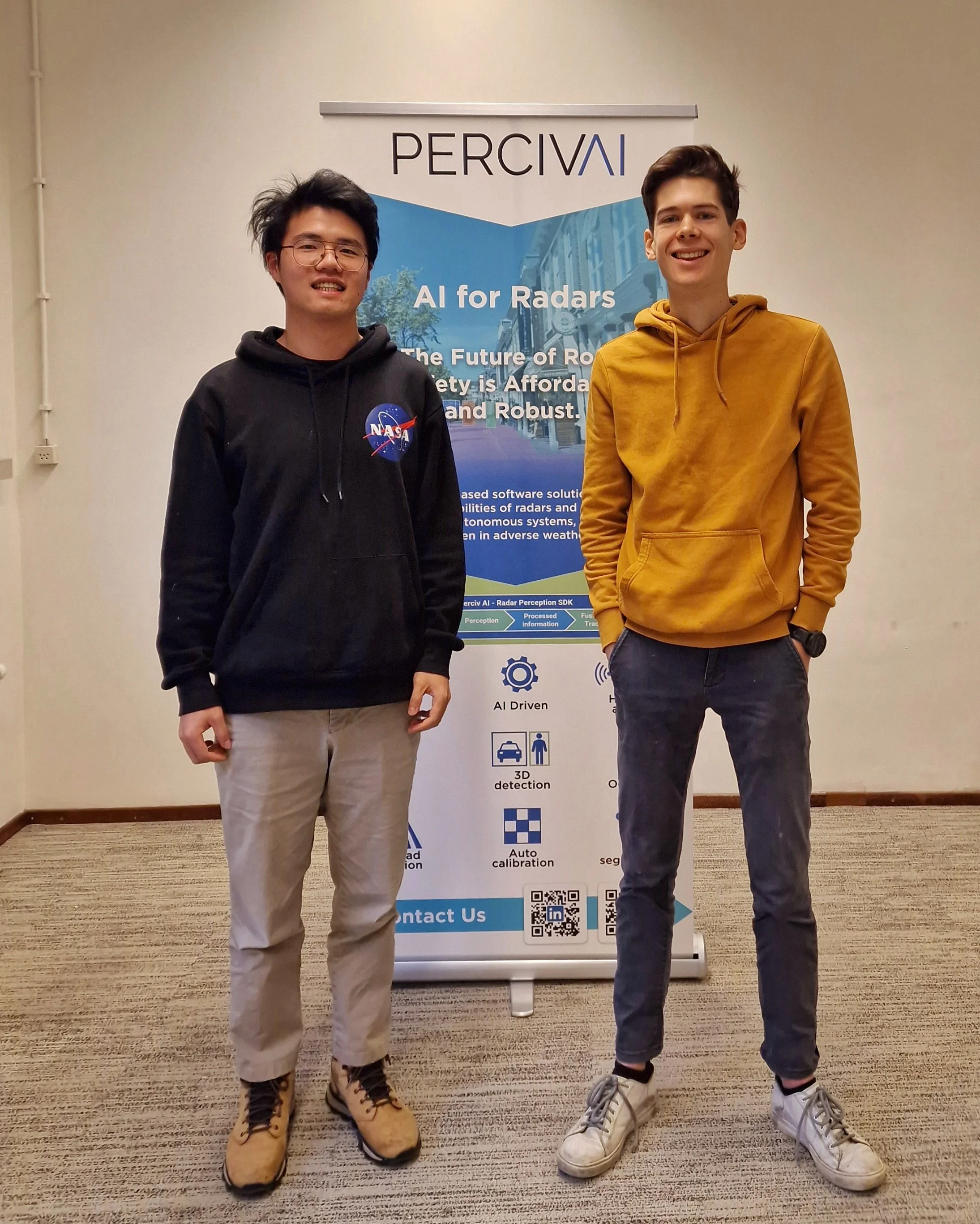New team members at Perciv AI