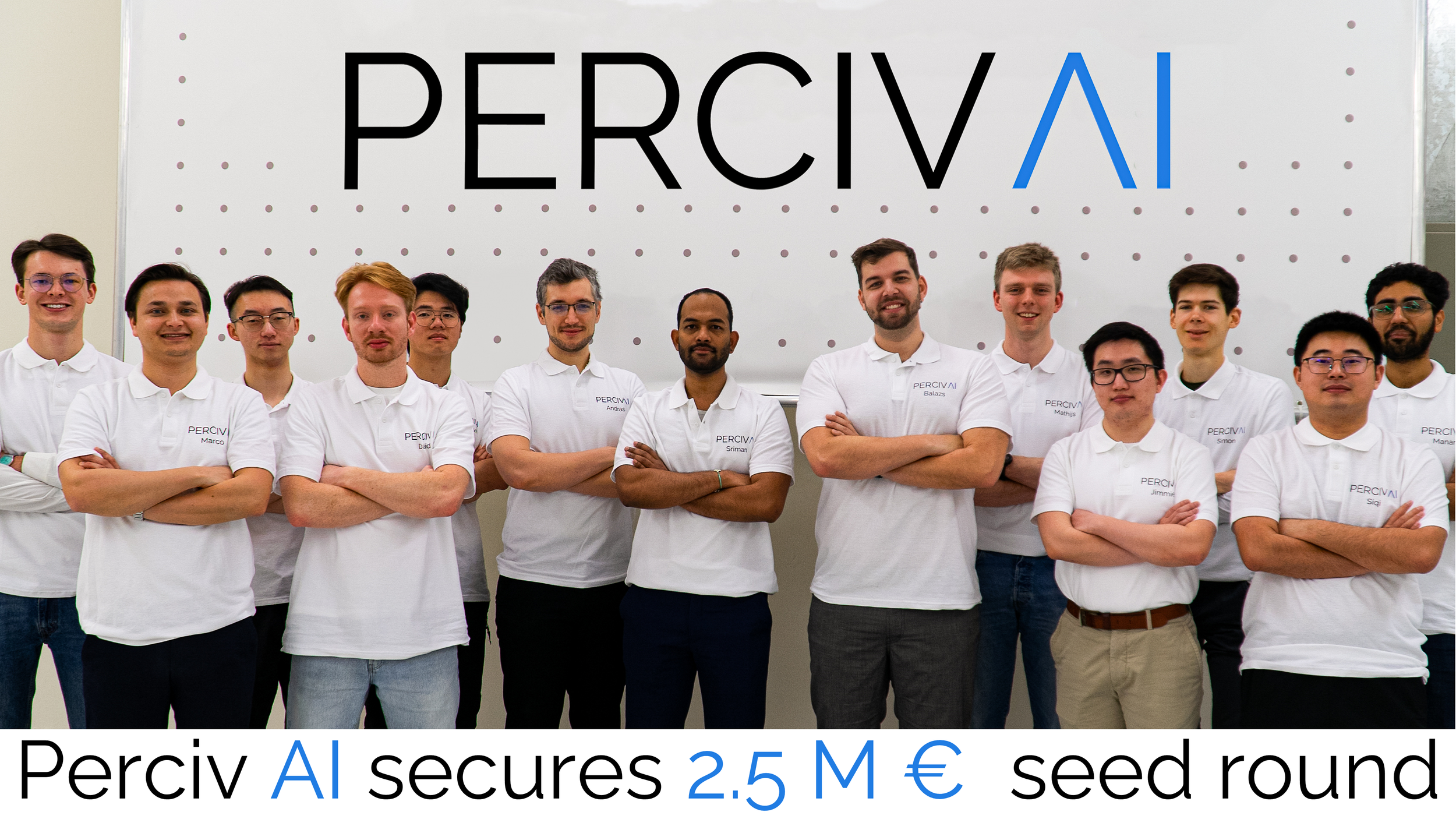 Perciv AI secures €2.5M Seed Investment